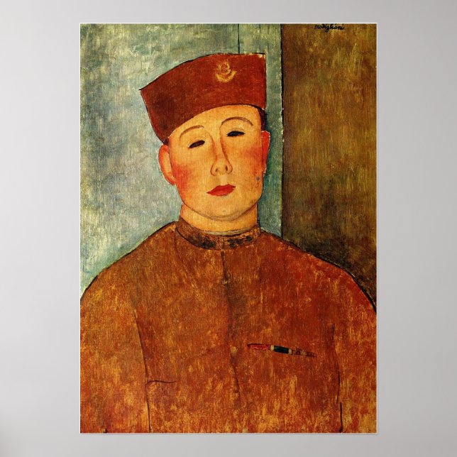 Modigliani - The Zouave 1918 Poster (Vorne)