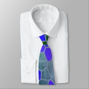 Modisch angesagter Abstrakter Print Necktie Krawatte