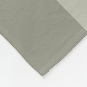 Modisch Elegant Gray Green Color Harmony Trendy Fleecedecke