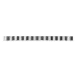Modische breite horizontale Schwarzweiss-Streifen Satinband