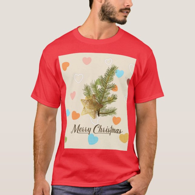 # modische Fas: Hemd für Männer. T-Shirt (Vorderseite)