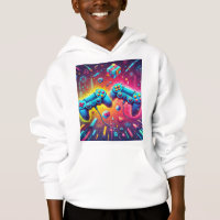 # modische fas : hoodie für einen Jungen.