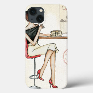 Modische Frauen trinken Wein Case-Mate iPhone Hülle