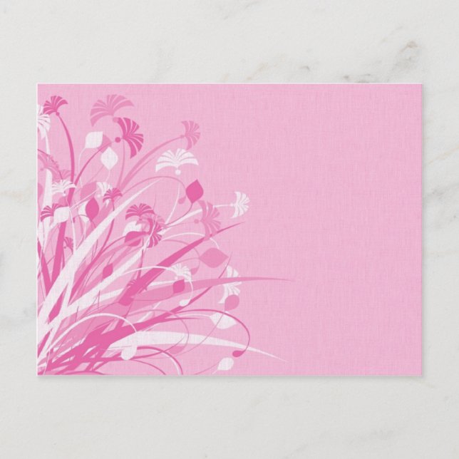 Modische Fuscia Cards (9) Postkarte (Vorderseite)