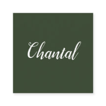 Modische handgeschriebene unbedeutende grüne