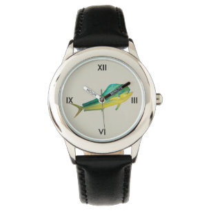 Modische Mahi Mahi Fischen-Uhr Armbanduhr