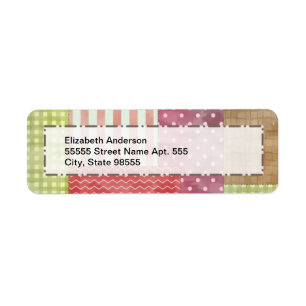Modische Patchwork-Steppdecke