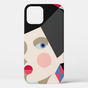 Modische stilvolle Frau. Modernistische Stil Frau Case-Mate iPhone Hülle