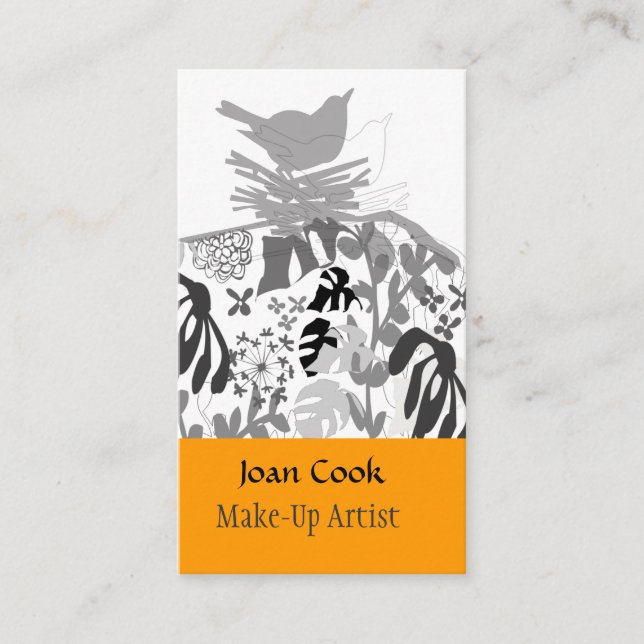 Modische Visitenkarte (Vorderseite)