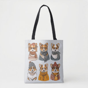 Modische Welsh Corgi Hunde