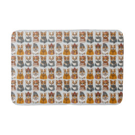 Modische Welsh Corgi Hunde Badematte