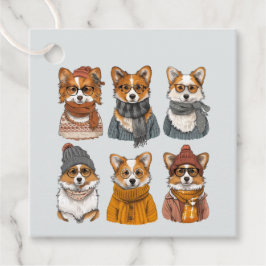 Modische Welsh Corgi Hunde Geschenkanhänger