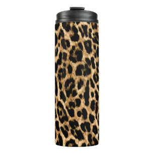 Modischer Cheetah-Druck-Becher Thermosbecher