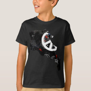 Modisches Friedenszeichen Armeniens mit T-Shirt