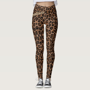 Modisches Leopard-große Katzen-herrliches Leggings