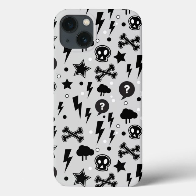 Modisches Muster Case-Mate iPhone Hülle (Rückseite)