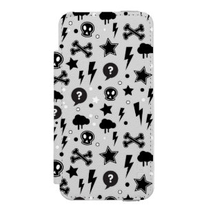 Modisches Muster Incipio Watson™ iPhone 5 Geldbörsen Hülle