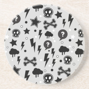 Modisches Muster Sandstein Untersetzer