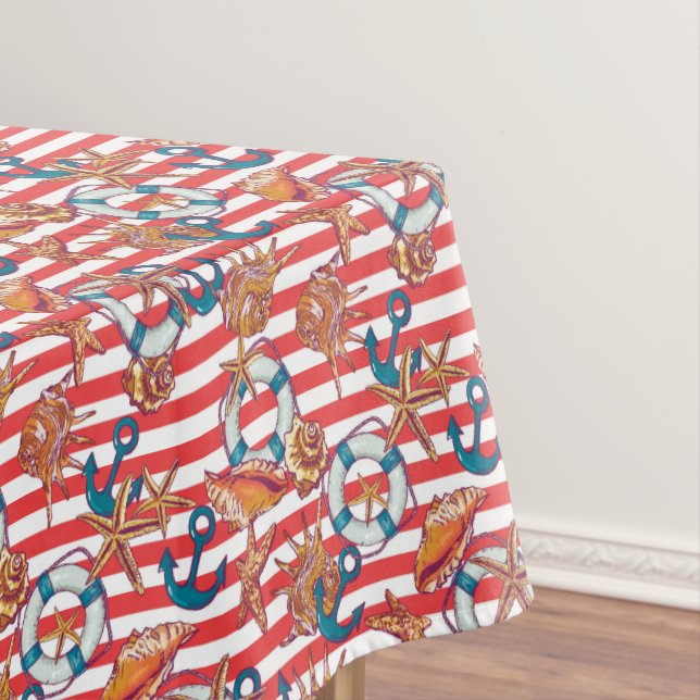 Modisches Strand-Muster Tischdecke (Beispiel)