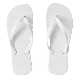 modisches Weiß Flip Flops