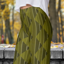 Modish Olive Pattern