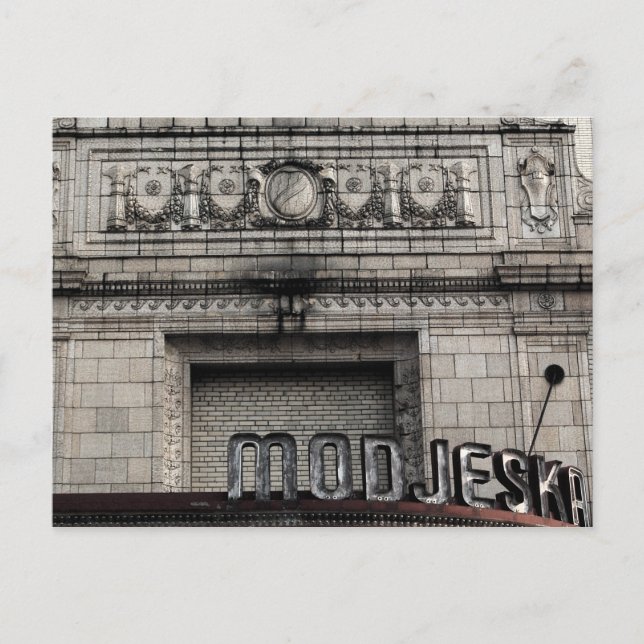 Modjeska Theater Postkarte (Vorderseite)