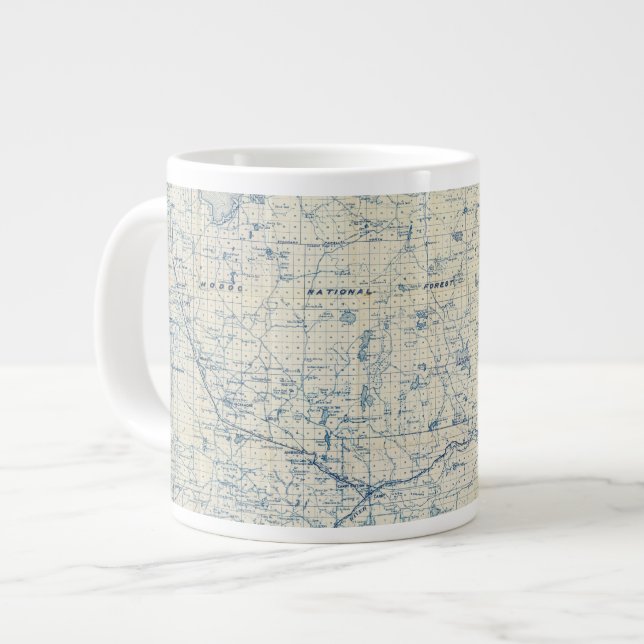 Modoc-Landkreis Jumbo-Tasse (Vorderseite Links)
