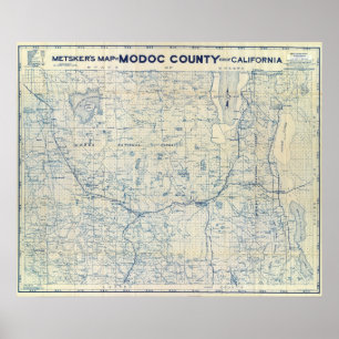 Modoc Landkreis Poster