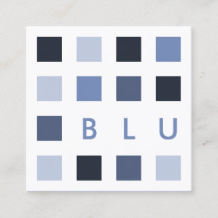 Modquadrate Quadratische Visitenkarte