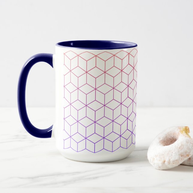 Modulare Abstrakte Tasse (Mit Donut)