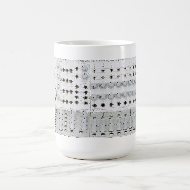 Modularer synthesizer kaffeetasse (Mittel)