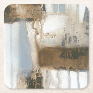 Modulares Layout I Rechteckiger Pappuntersetzer