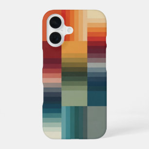 Modulares Retro-Layout iPhone 16 Hülle