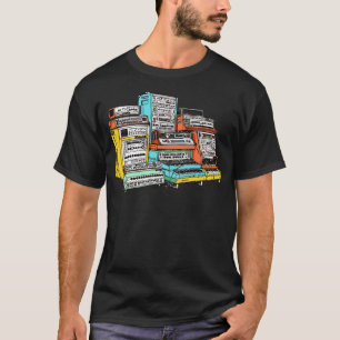 Modulares Synthesizer-Ästhetik-Ventilator-Design T-Shirt