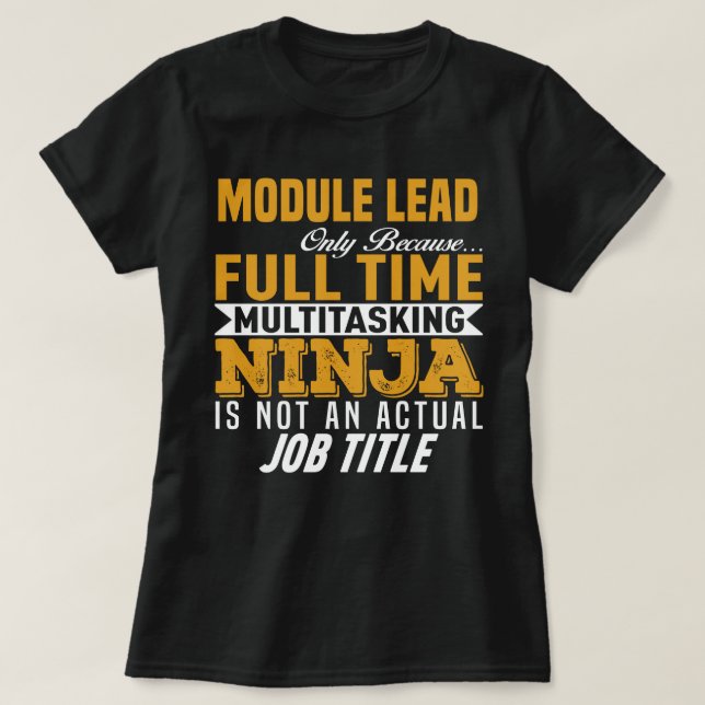 Modulführung T-Shirt (Design vorne)