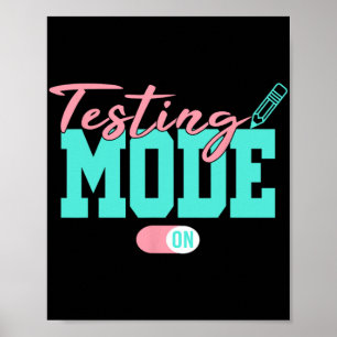 Modus am letzten Schultag Lehrer am letzten Schult Poster