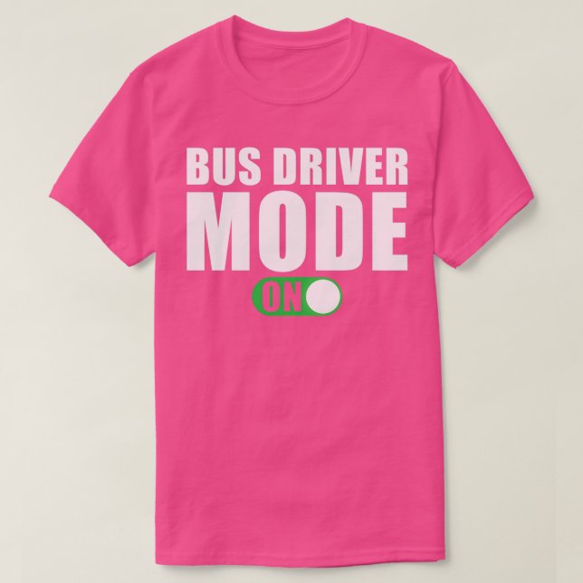 Modus "Bustreiber" T-Shirt (Design vorne)