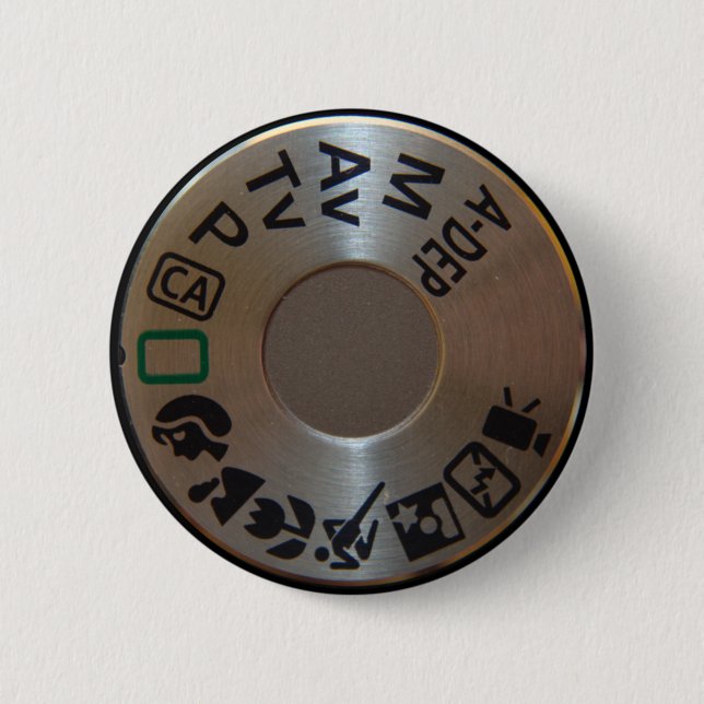 Modus-Skala-Abzeichen Canon 500D Button (Vorderseite)