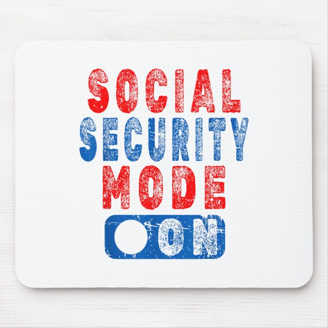 Modus "Soziale Sicherheit" - Spaß hochrangiger Bür Mousepad (Vorne)