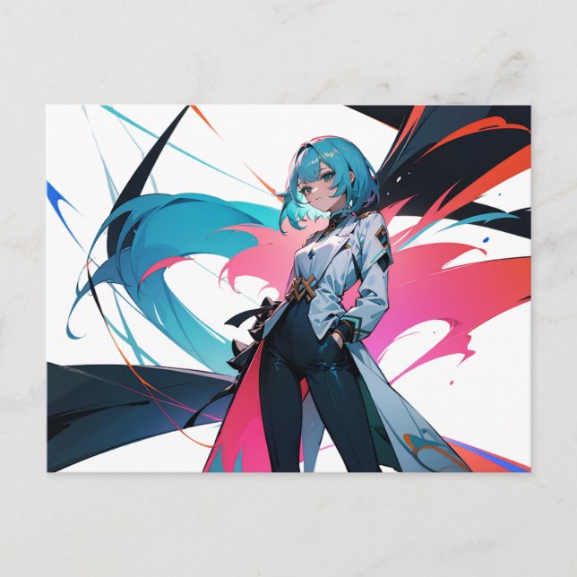 Moe Magic Postkarte (Vorderseite)