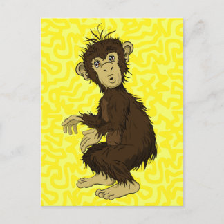 Moe Monkey Postkarte