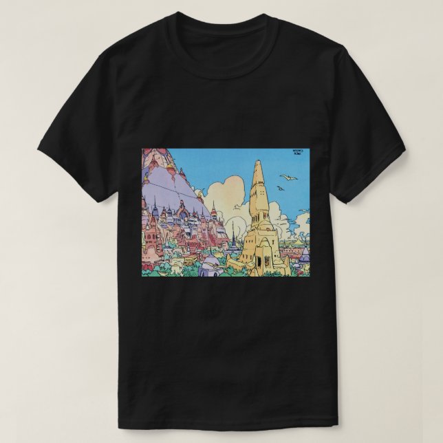 Moebius Art - Jean Giraud (7) T-Shirt (Design vorne)