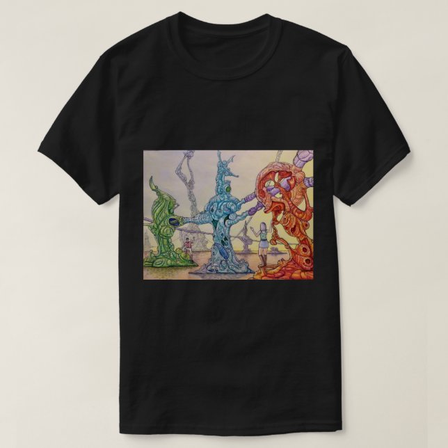Moebius Art - Jean Giraud (9) T-Shirt (Design vorne)