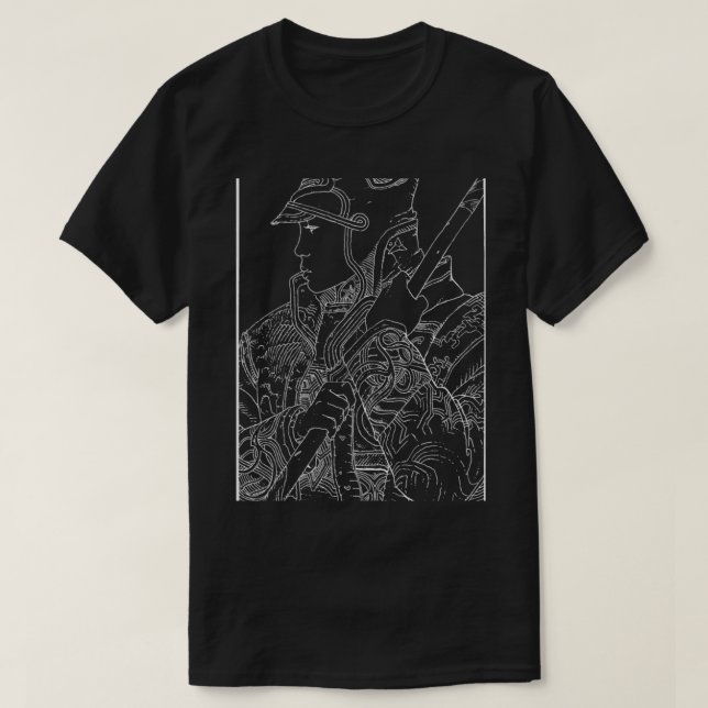 Moebius Jean Giraud Illustration T-Shirt (Design vorne)