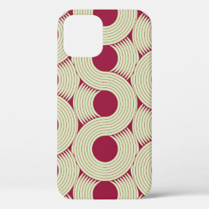 Moebius Streifen: Unendlicher rot-grüner Tile Case-Mate iPhone Hülle