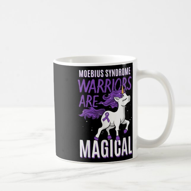 Moebius-Syndrom Krieger Unicorn Mobius Geacial Par Kaffeetasse (Rechts)