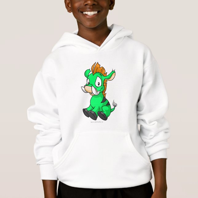 Moehog Grün Hoodie (Vorderseite)