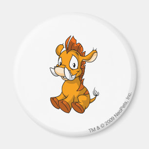 Moehog Orange Magnet