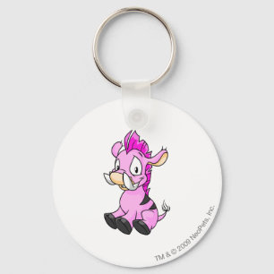Moehog Rosa Schlüsselanhänger