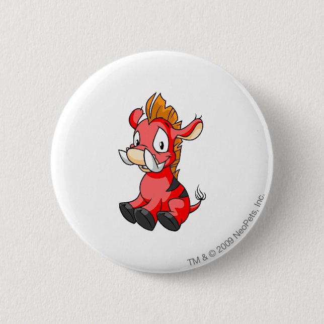 Moehog Rot Button (Vorderseite)